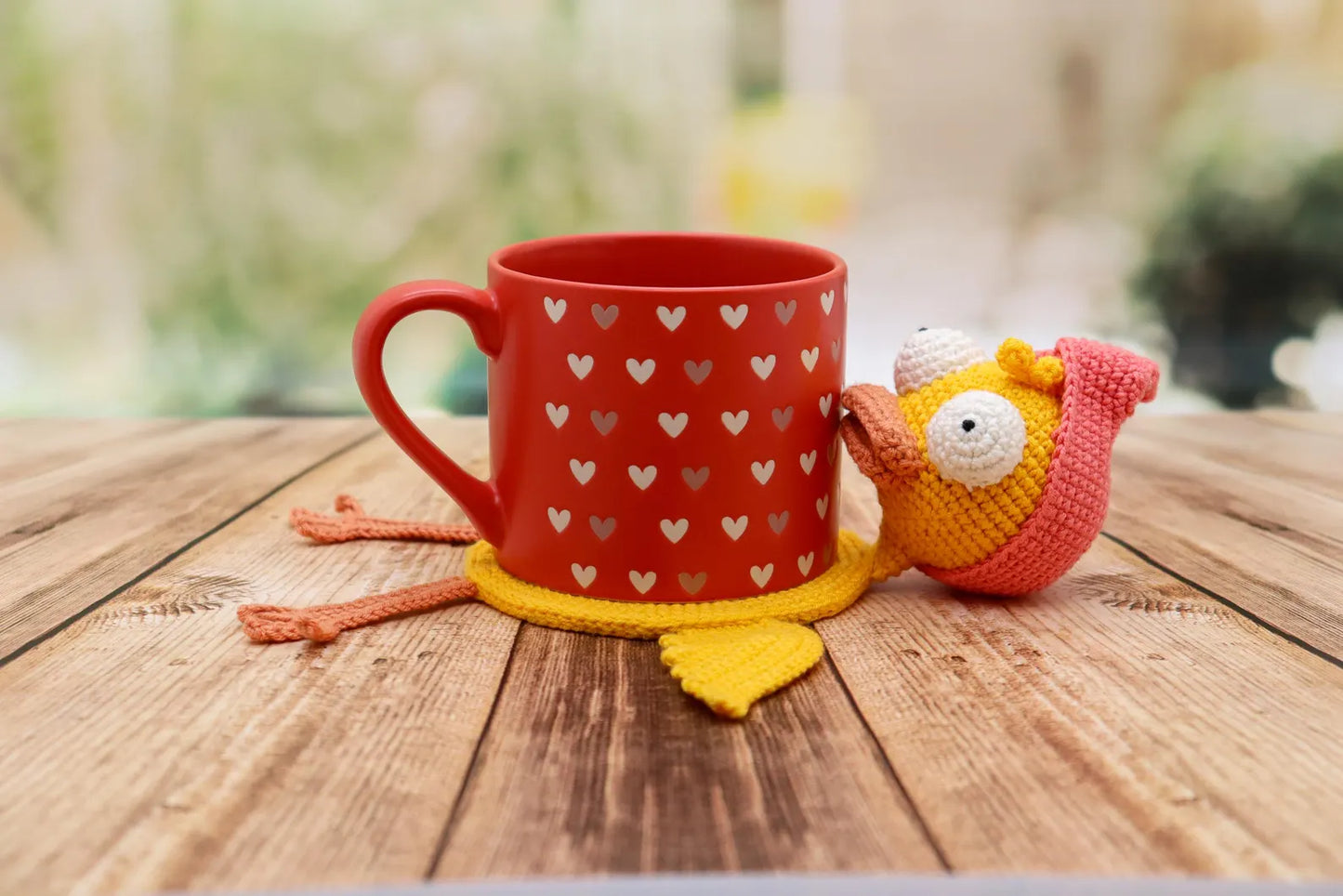 Funny Animal Crochet Coaster Pattern Set β Pig Chef, Duck & Lizard PDF Amigurumi Tutorial