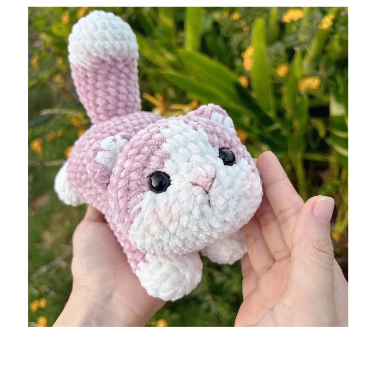 Crochet Cat & Bunny Pattern Bundle (3-in-1) β Sweetie Fluffy & Calico Bunny PDF Tutorial