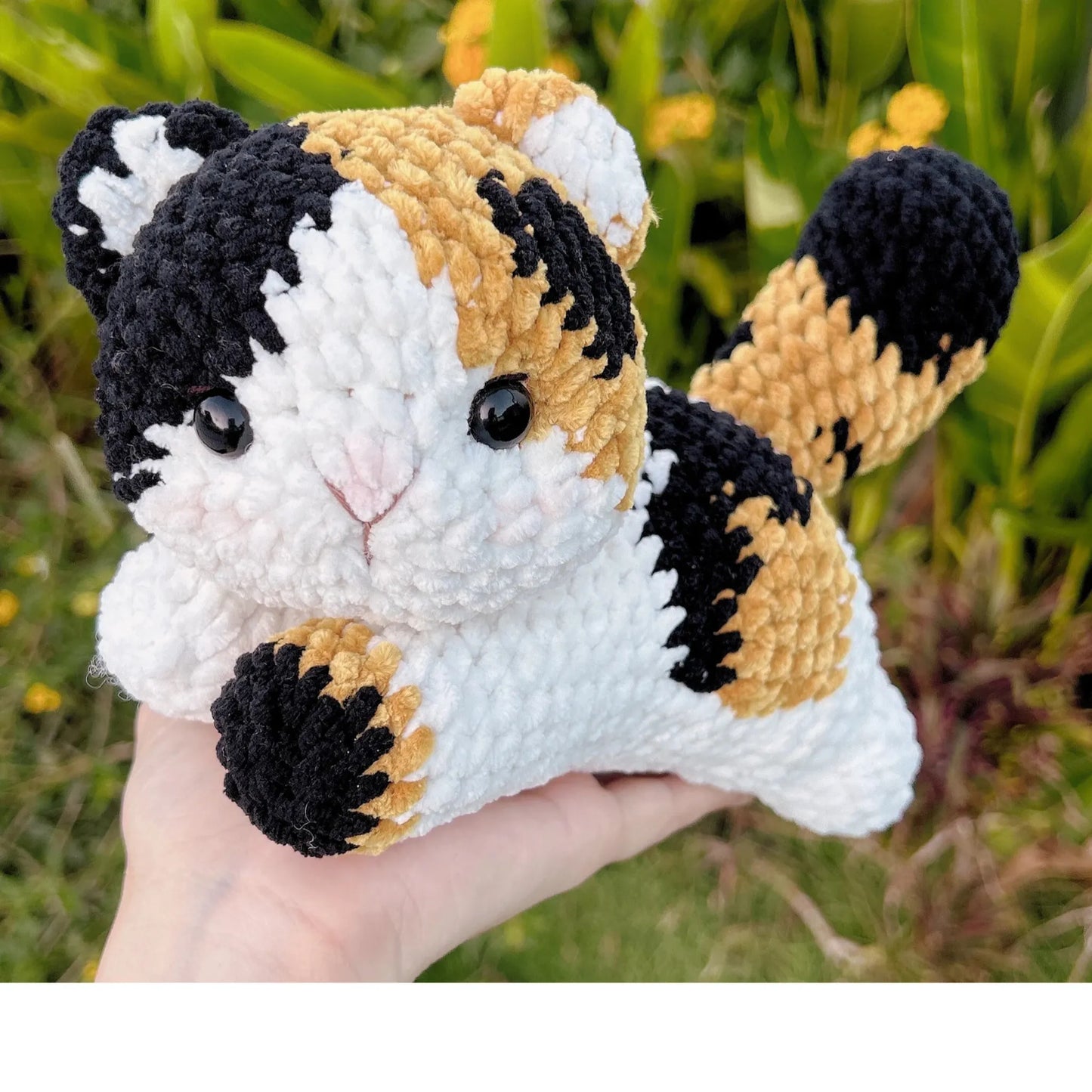 Crochet Cat & Bunny Pattern Bundle (3-in-1) β Sweetie Fluffy & Calico Bunny PDF Tutorial