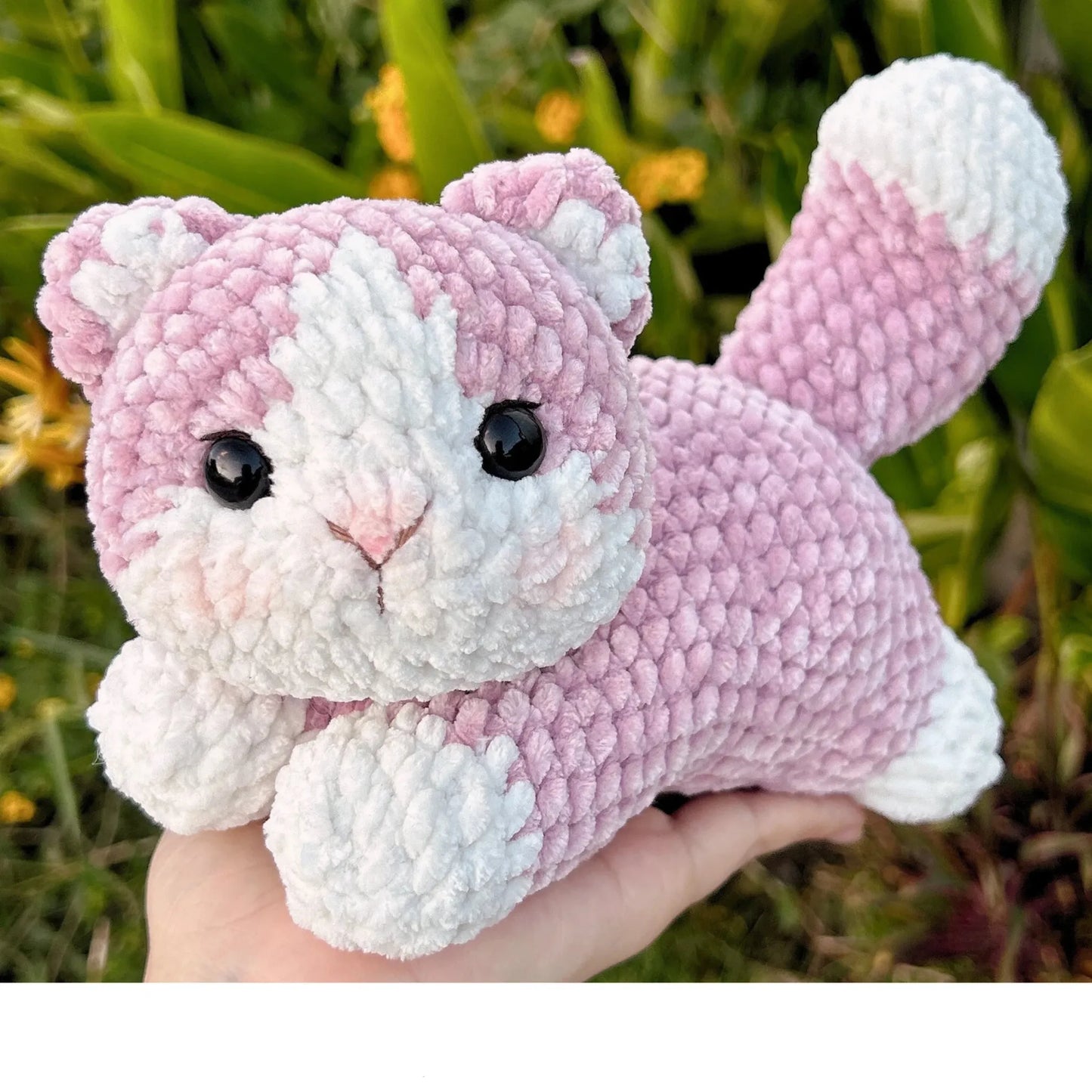 Crochet Cat & Bunny Pattern Bundle (3-in-1) β Sweetie Fluffy & Calico Bunny PDF Tutorial