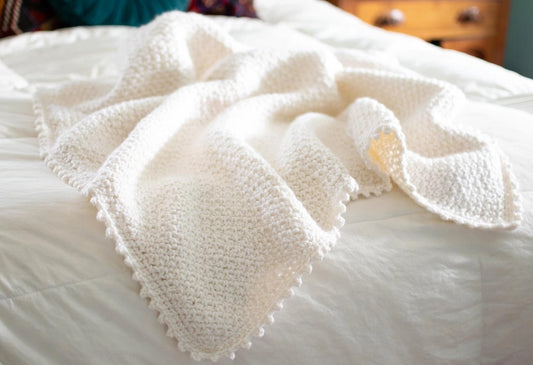Classic C2C Baby Blanket Crochet Pattern + Photo Tutorial | PDF Download