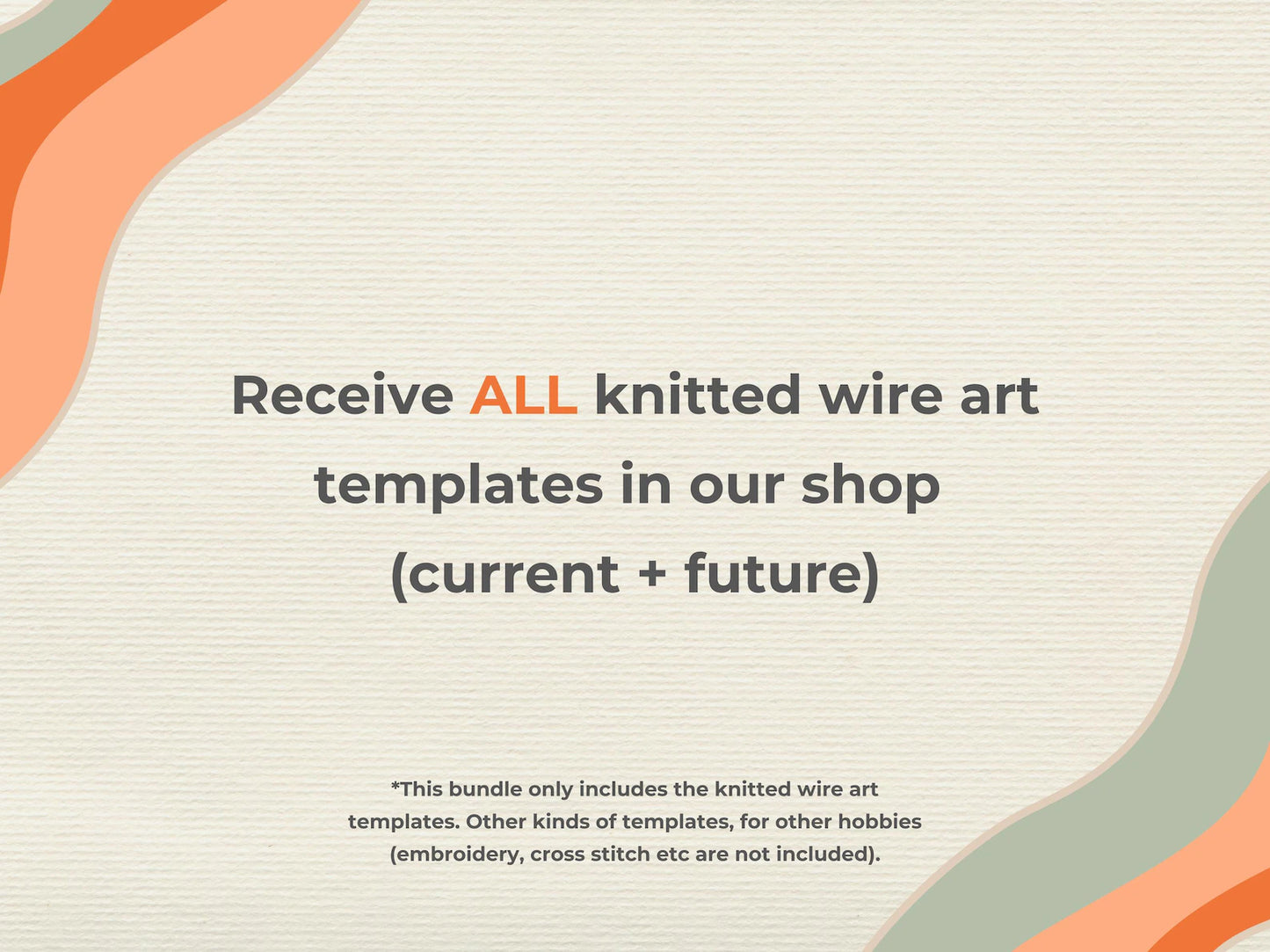 Wire Art Template Bundle | Knitted Wire + Wire Wrap + Tricotin I-Cord Patterns | Flower & Wire Name Templates